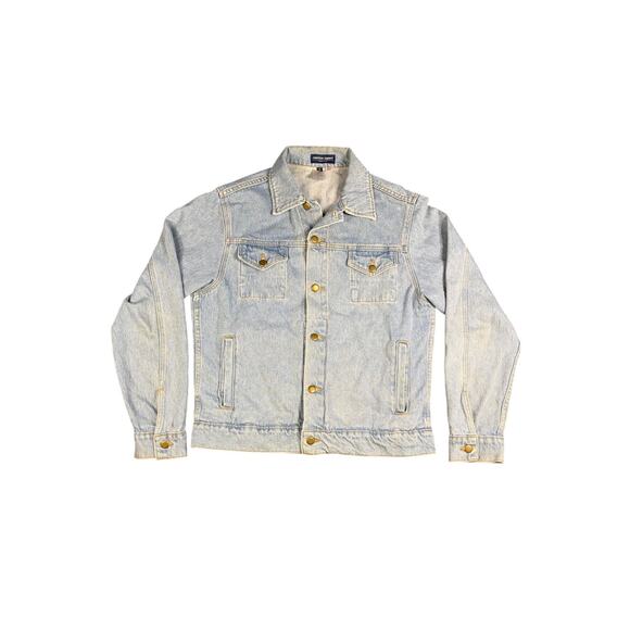 American Apparel Other - American Apparel Vintage Denim Jacket Large Blue Jean Trucker Jacket Unisex Y2K
